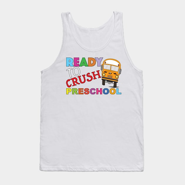 Ready To Crush Preschool Tank Top by Blessing Direct